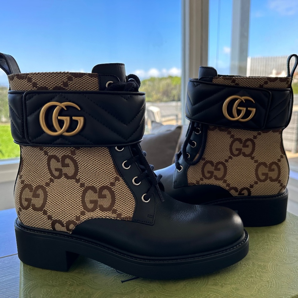 Gucci Women’s Ankle Boot with Double G